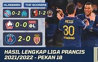 Liga Prancis Tadi Malam 2022 Terbaru